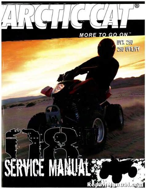 2008 Arctic Cat 250 Dvx 250 Utility Atv Service Repair Manual Download 08