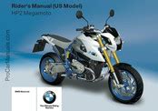 2008 BMW Hp2 Megamoto USA Manual and Wiring Diagram