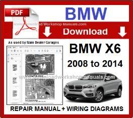 2008 Bmw X6 Service Repair Manual Software