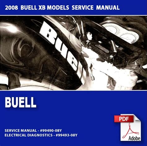 2008 Buell Xb Models Service Repair Manual