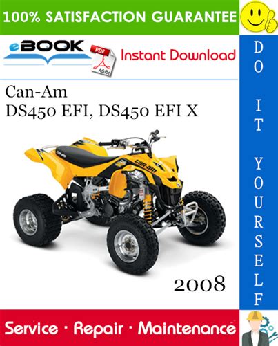 2008 Can Am Ds450 Efi X Service Manual