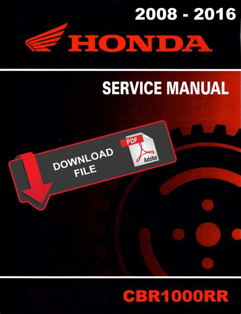 2008 Cbr1000rr Service Manual Links Honda Cbr 1000rr Motorcycle