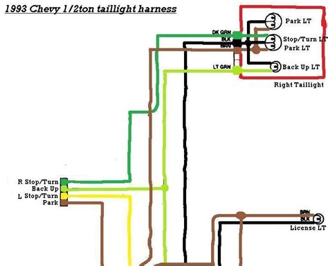 2008 Chevy 1500 Tail Light Wiring Diagram