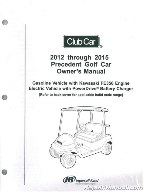 2008 Club Car Golf Cart Owners Manual