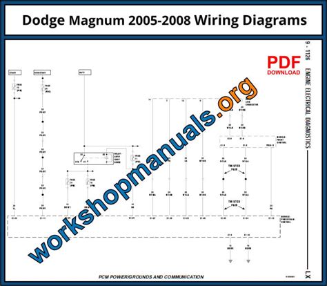2008 Dodge Magnum Manual and Wiring Diagram