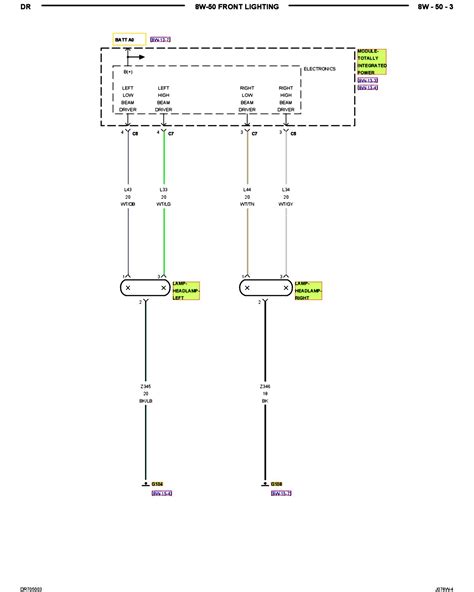 2008 Dodge Ram 2500 Headlight Wiring Diagram