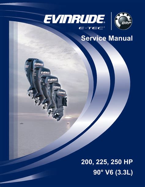 2008 Evinrude E Tech 200hp 225hp 250hp Service Repair Workshop Manual Download