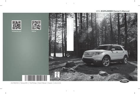 2008 Ford Explorer Owners Manual Free