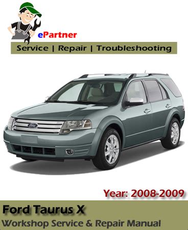 2008 Ford Taurus X Service Repair Manual Software