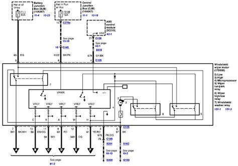 2008 Ford Wiper Switch Wiring