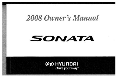 2008 Hyundai Sonata Manual DO Proprietario Portuguese Manual and Wiring Diagram