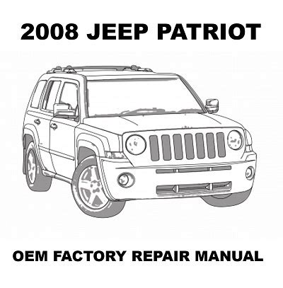 2008 Jeep Patriot Repair Manual