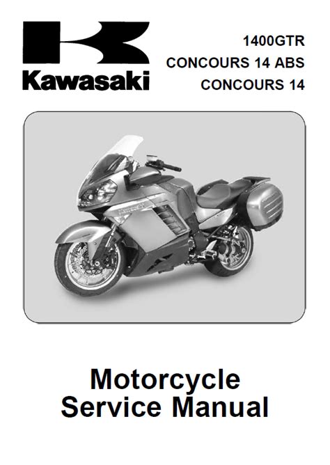 2008 Kawasaki 1400gtr Concours 14 Factory Service Repair Manual