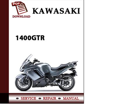 2008 Kawasaki 1400gtr Concours 14 Motorcycle Workshop Repair Service Manual Best Download