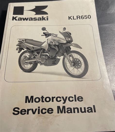 2008 Kawasaki Klr650 Kl65oe8f Motorcycle Workshop Repair Service Manual