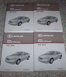 2008 Lexus Es350 Service Repair Manual Software