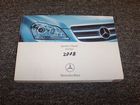 2008 Mercedes Benz Gl Class Gl550 Owners Manual