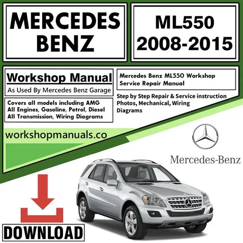 2008 Mercedes Benz Ml550 Service Repair Manual Software