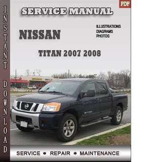 2008 Nissan Titan Service Repair Manual Download