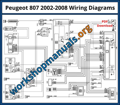 2008 Peugeot 807 Manual and Wiring Diagram