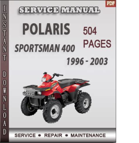 2008 Polaris Predator 50 Outlaw 90 Sportsman 90 Repair Service Manual