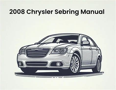 2008 Sebring Repair Manual Free