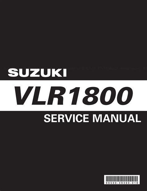 2008 Suzuki Vlr1800 K8 Service Repair Manual Download