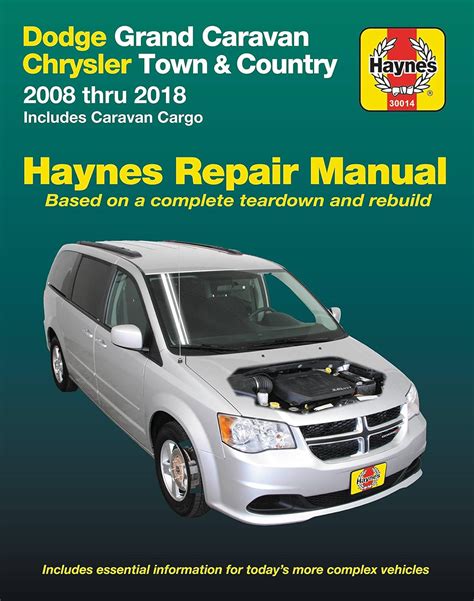 2008 Town And Country Maintenance Manual