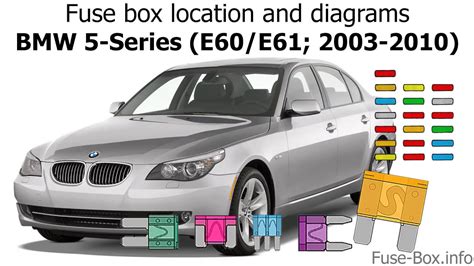 2008 bmw 5 series fuse box diagram 