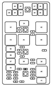 2008 buick lacrosse fuse box diagram 