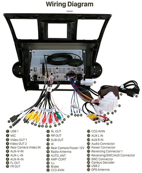 2008 highlander radio wiring diagram 