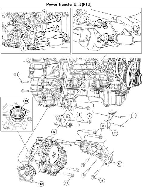 2008 lincoln mkx transmission diagram 