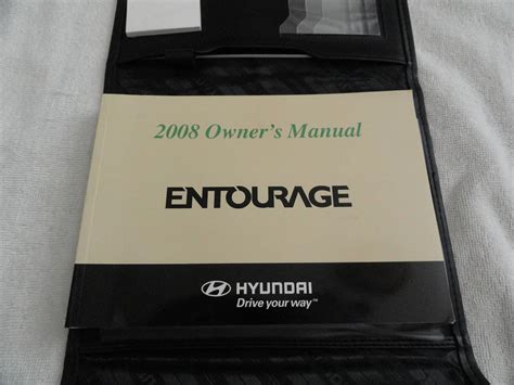 2008 Hyundai Entourage Owners Manual and Redesign