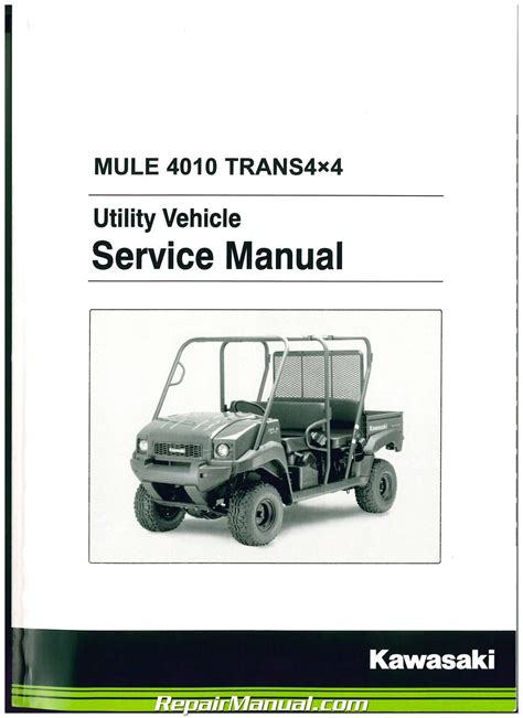 2009 2010 Kawasaki Kaf620r S Mule 4010 Trans4x4 Service Repair Workshop Manual Download