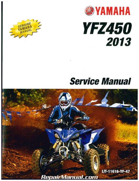 2009 2012 Yamaha Yfz450 R Service Repair Manual Download