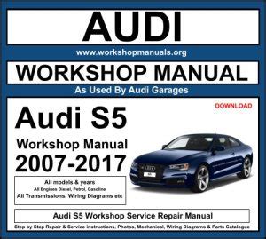 2009 Audi S5 Service Repair Manual Software