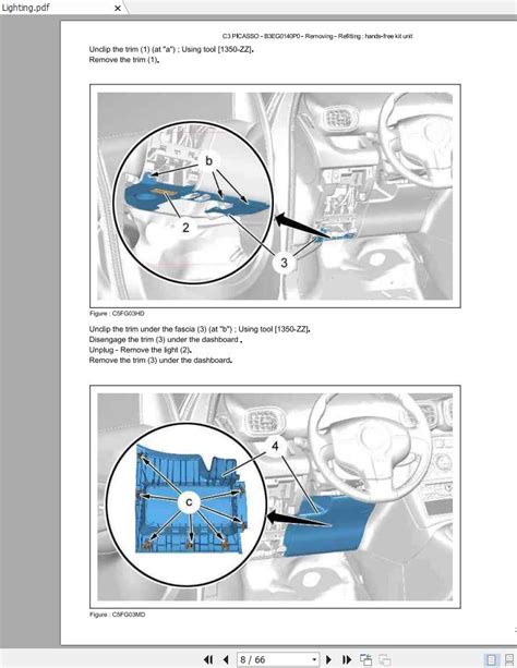 2009 Citroe?n C3 Picasso Manual and Wiring Diagram