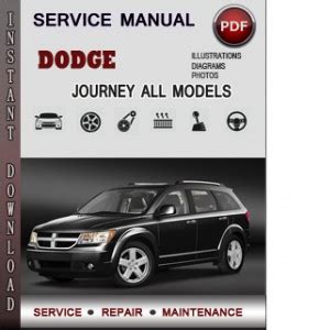 2009 Dodge Journey Original Service Manual Owner Parts