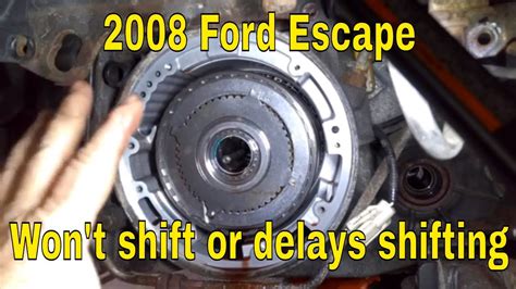 2009 Ford Escape Manual Transmission Problems
