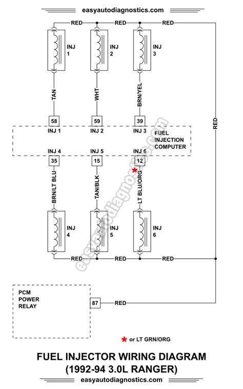 2009 Ford Ranger Fuel Injector Wiring Diagram