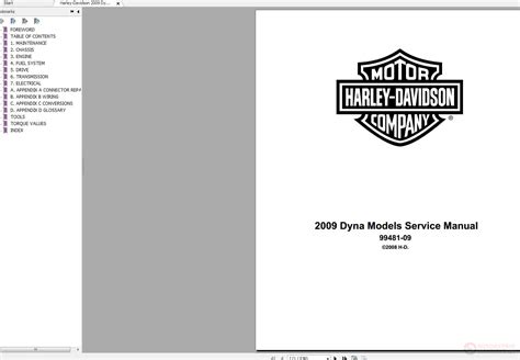2009 Harley Davidson Dyna Service Repair Shop Manual