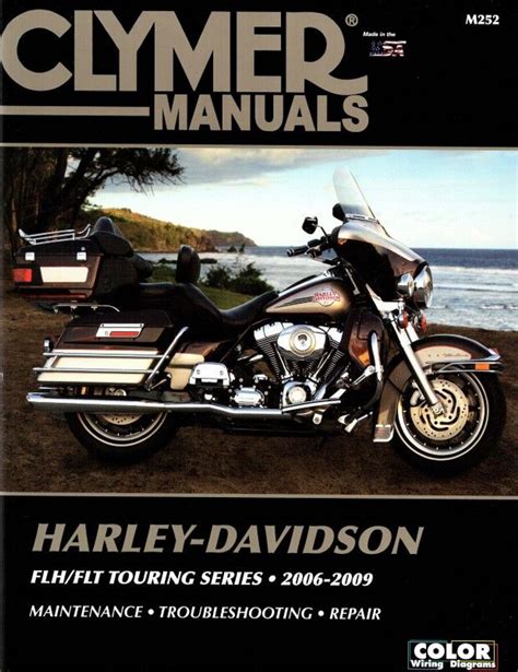 2009 Harley Davidson Touring Flh Flt Service Repair Manual