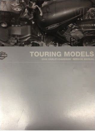 2009 Harley Davidson Touring Models Service Repair Workshop Manual Downland