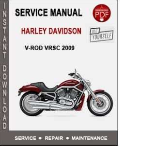 2009 Harley Davidson V Rod Service Manual