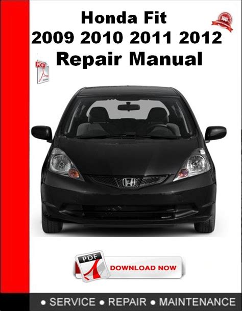 2009 Honda Fit Service Repair Manual Software