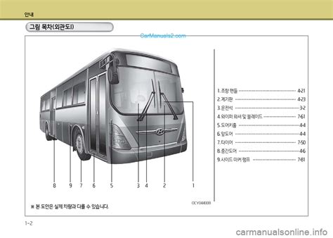 2009 Hyundai Super Aero City Korean Manual and Wiring Diagram