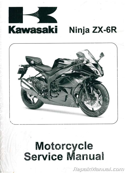 2009 Kawasaki Zx600r Ninja Zx 6r Service Repair Manual Instant Download