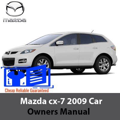 2009 Mazda Cx 7 Cx7 Navigation Owners Manual