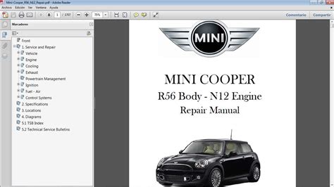 2009 Mini Cooper Service Repair Manual Software