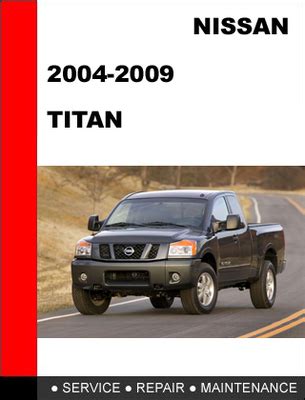 2009 Nissan Titan Service Repair Manual